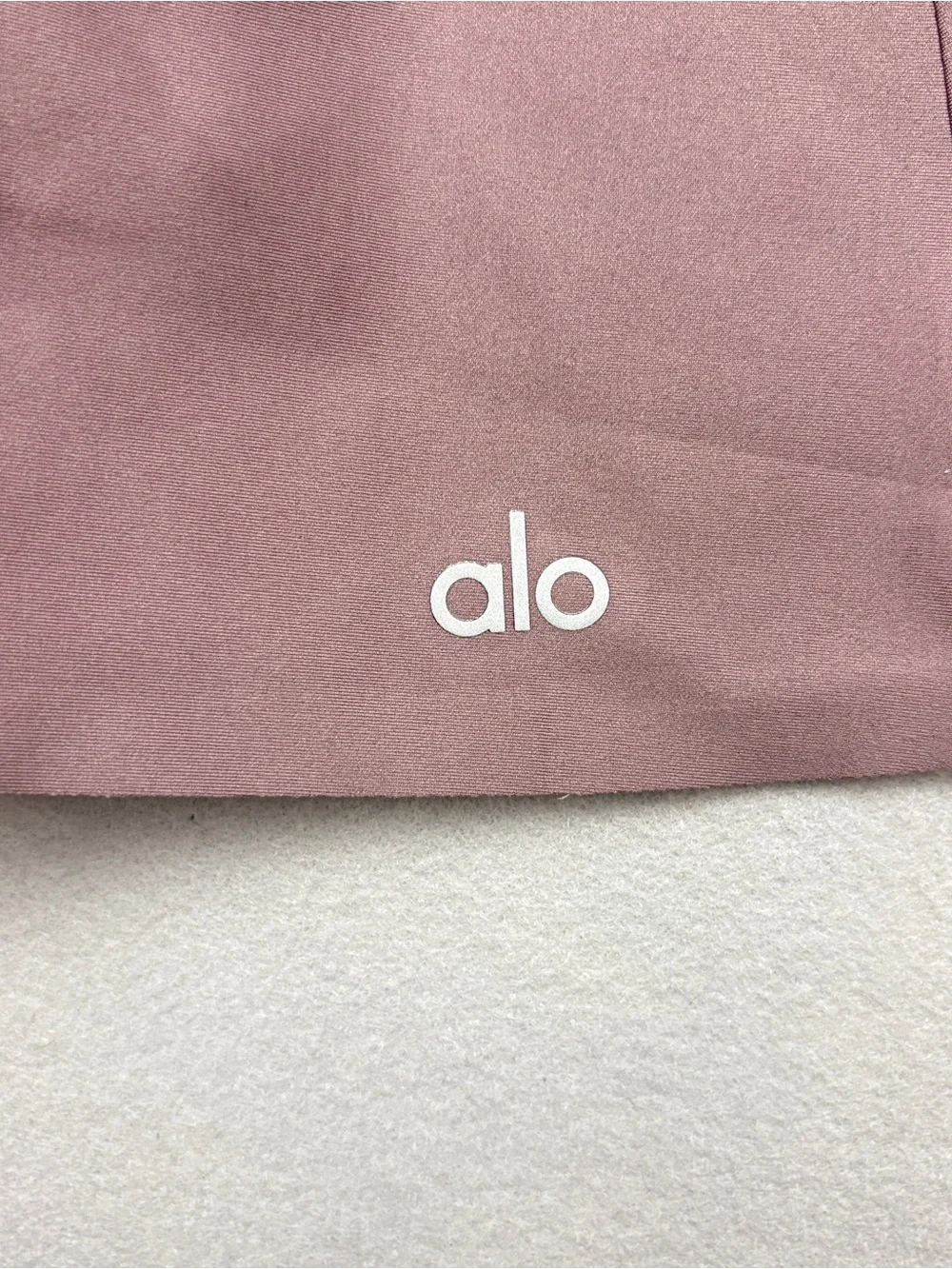 Alo Yoga Airlift Down The Line Tennis Skirt Raisinette NWT Size S